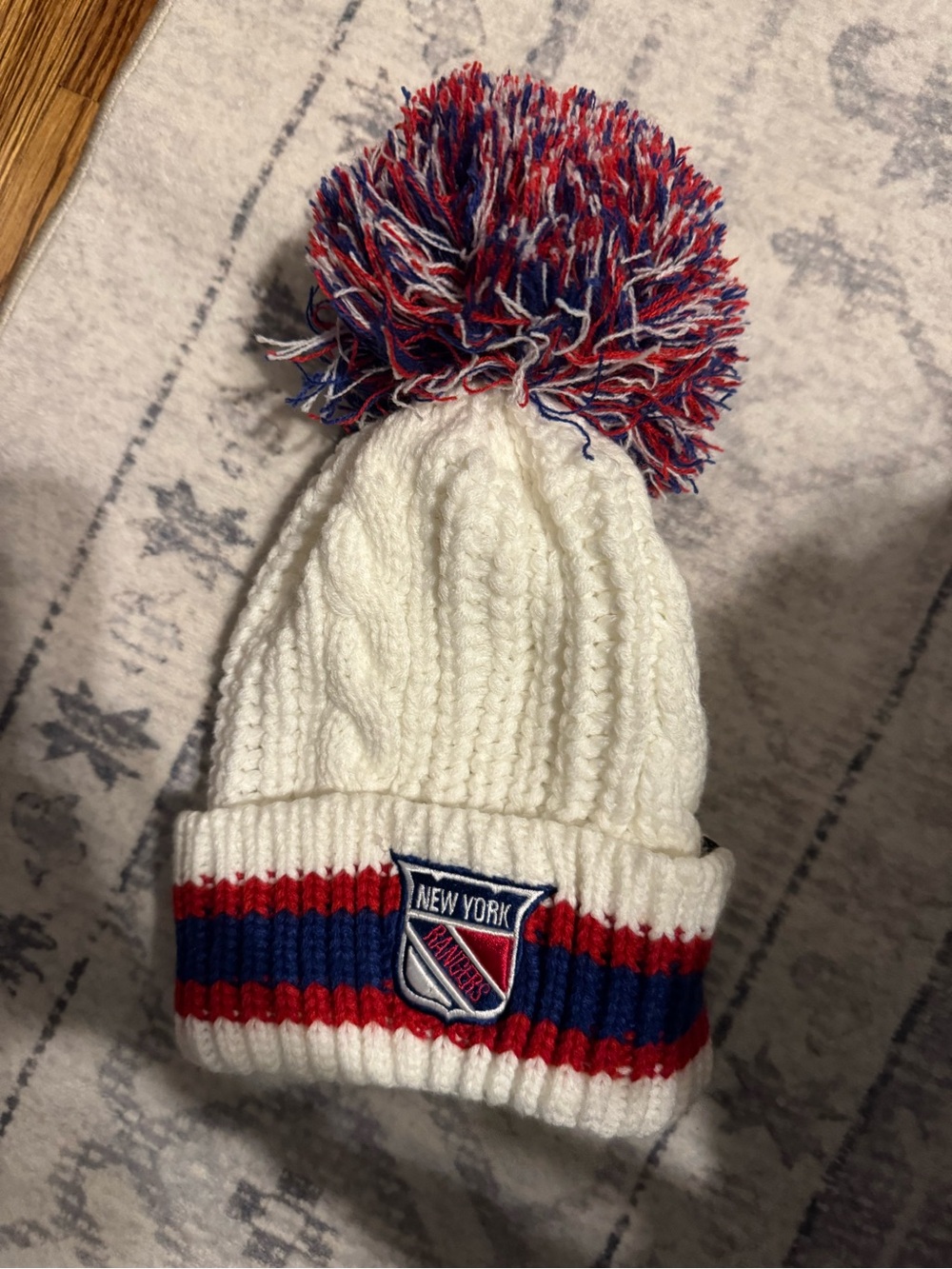 ‘47 Women’s Rangers Hat Pom